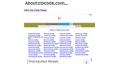 Desktop Screenshot of aboutzipcode.com